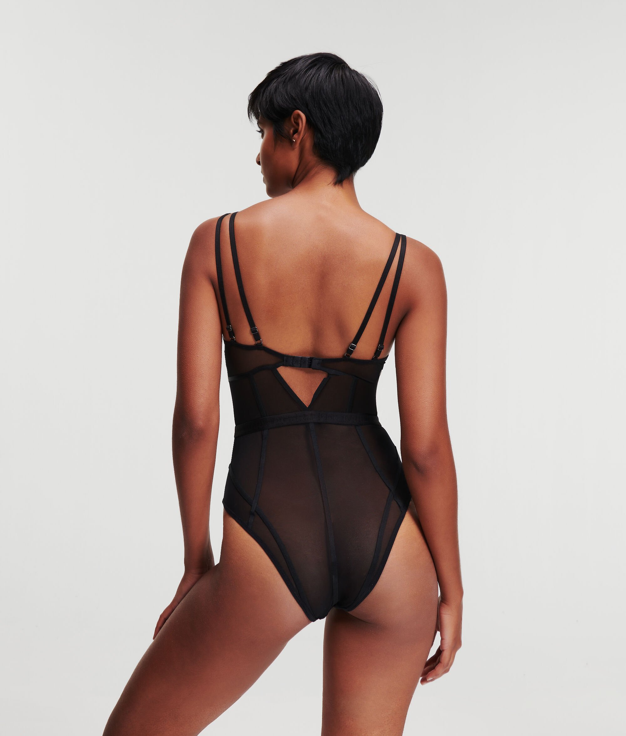 (image for) First-Class SHEER UNDERWIRED BODYSUIT